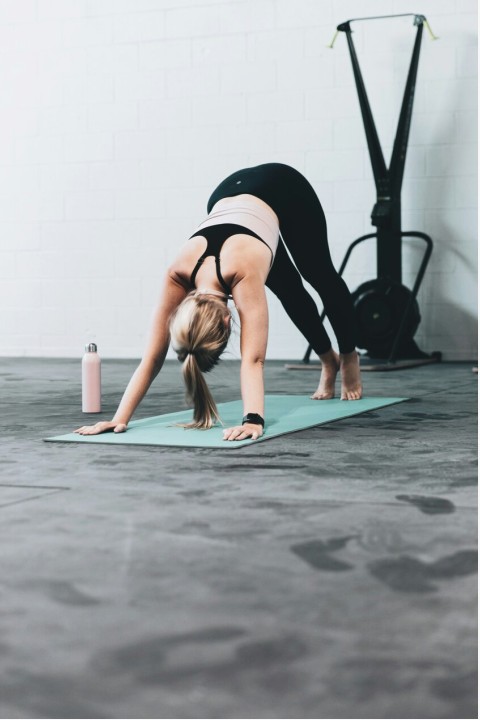 Yoga Übung