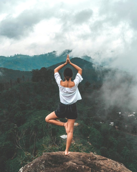 Kleine Yogagruppe